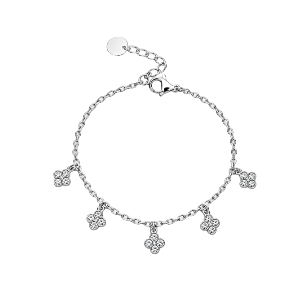 BRACELET FLORÉA ARGENTÉ