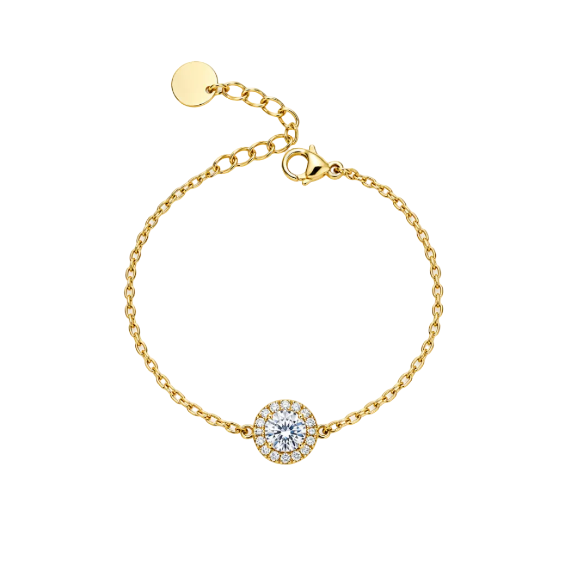 BRACELET DIAMANT DORÉ
