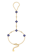 CHAÎNE DE MAIN DALIA BLEU